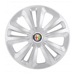 Set 4 Capace Roti Terra Gri R14, pentru Alfa Romeo