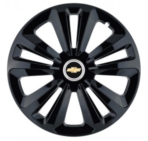 Set 4 Capace Roti Terra Negru R15, pentru Chevrolet - Img 1