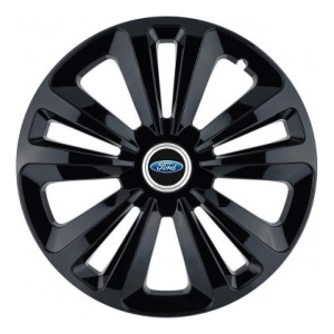 Set 4 Capace Roti Terra Negru R15, pentru Ford - Img 3