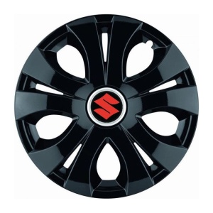 Set 4 Capace Roti Top Negru R15, Compatibil Cu Suzuki - Img 3