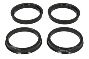 Set 4 Inele Centrare Jante 70.4 → 60.1 AutoHelix MSA®