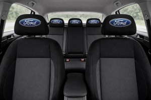 Set 5 huse tetiere negre, pentru gama auto FORD - Img 3