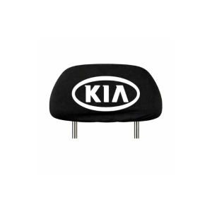 Set 5 huse tetiere negre, pentru gama auto KIA - Img 2