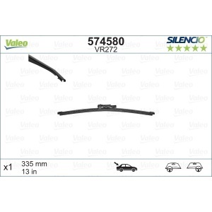 Stergator Luneta Valeo Silencio Flat 335 Mm Vr272 - Img 3