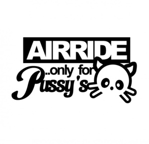 Sticker AIRRIDE ONLY FOR 15cm, Creative Rey®