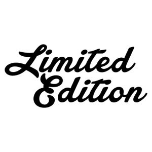 Sticker auto ''Limited edition'', negru