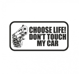 Sticker CHOOSE LIFE 15 cm, Creative Rey®