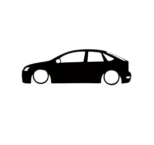 Sticker Ford Focus 15x5 cm, Creative Rey®
