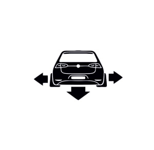 Sticker GOLF7 SPATE 15x8.4 cm, Creative Rey®