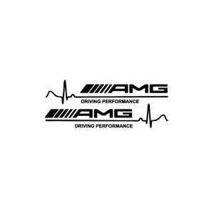Sticker MERCEDES AMG SET 20x4 cm, Creative Rey®