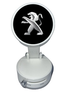 Suport Magnetic ALB cu Ventuza si Brat Reglabil Pentru PEUGEOT