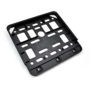 Suport numar inmatriculare negru pentru motocicleta 15 x 19cm, AMIO - Img 2