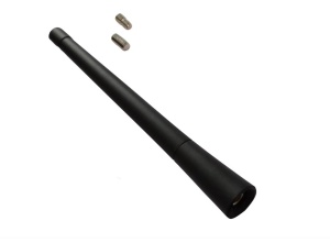 Tija antena auto universali, 170 mm, M5 si M6, negru