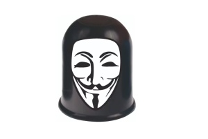 Capac protectie carlig pentru remorca auto, plastic, Masca