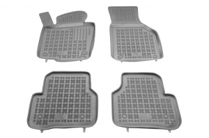 Covorase Presuri Auto Cauciuc Dedicate Gri VW PASSAT B6 2005 - 2010 | VW PASSAT B7 2010 - 2014 | VW PASSAT B7 Alltrack 2011 - 2014 | VW PASSAT CC 2008-2016 | VW JETTA VI 2010 - 2018 | VW TIGUAN I 2007 - 2015 - Img 1