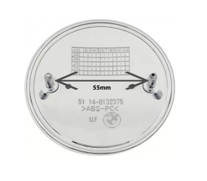 Emblema BMW alb cu negru - Img 3
