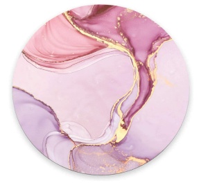 Mousepad Abstract roz, 20 x 20 cm