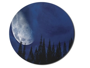 Mousepad Peisaj nocturn 20 x 20 cm