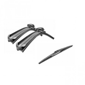 Pachet Stergatoare Parbriz si Stergator Luneta Bosch AeroTwin 60/45/35 mm Hyundai Santa Fe 2006-2012