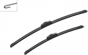 Pachet Stergatoare Parbriz si Stergator Luneta Bosch AeroTwin Opel Signum, Vectra C 2003-