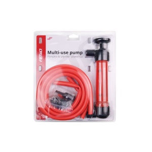 Pompa manuala 3in1 pentru aer si ulei, cu 4 conectori - Img 3