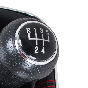 Schimbator de viteze compatibil cu Volkswagen Golf IV DIESEL, cusatura rosie, 12MM - Img 2