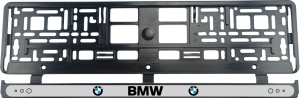 Set 2 bucati, suport numar inmatriculare BMW