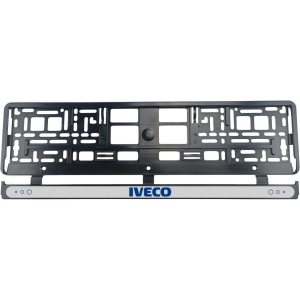 Set 2 bucati, suport numar inmatriculare IVECO III - Img 2