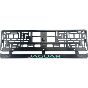 Set 2 bucati, suport numar inmatriculare Jaguar I - Img 2