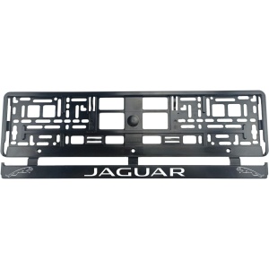 Set 2 bucati, suport numar inmatriculare Jaguar - Img 2