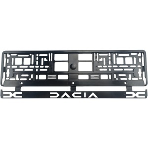 Set 2 bucati, suport suport numar inmatriculare Dacia II