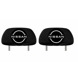Set 2 huse tetiere negre, pentru gama auto NISSAN NOU