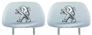 Set 2 huse tetiere , pentru gama auto Peugeot