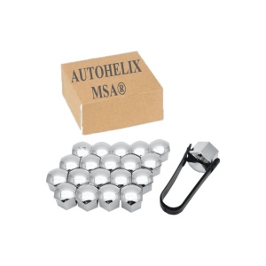 Set 20 capace prezoane. pe 19 mm plus cheie de scos capacele. argintii - Img 2