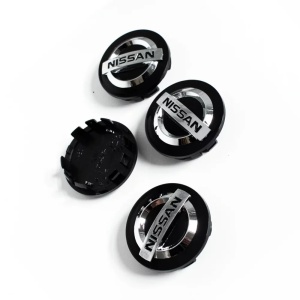 Set 4 Capace Jante Aliaj Nissan – 60mm Negre - Img 6