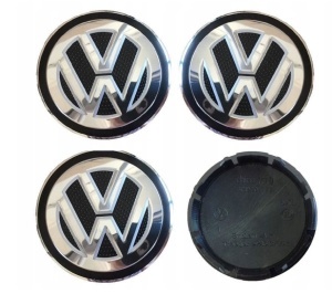 Set 4 Capace jante aliaj Volkswagen 52mm Interior - 56mm Exterior - Img 2