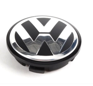 Set 4 Capace Jante Aliaj Volkswagen 52MM Interior 56MM Exterior - Img 2