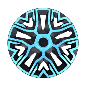 Set 4 Capace Roti 14 `` Best Azur-Negru, Compatibile Cu Volkswagen - Img 3