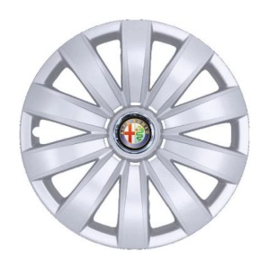 Set 4 Capace Roti 14 inchi (R14), Compatibile cu Alfa Romeo, Model 226 - Img 3