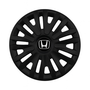 Set 4 capace roti 14 inchi (R14) compatibile HONDA, Model 217 Black