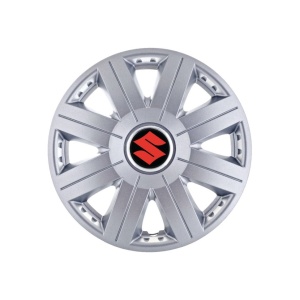 Set 4 capace roti 14 inchi (R14) Cosmos Gri, Compatibil Cu Suzuki - Img 3
