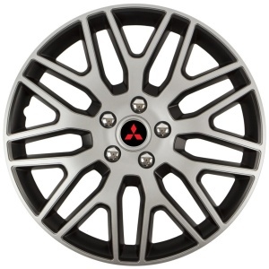 Set 4 Capace Roti 14 inchi (R14) Dakar Gri-Negru, Compatibile Cu Mitshubisi