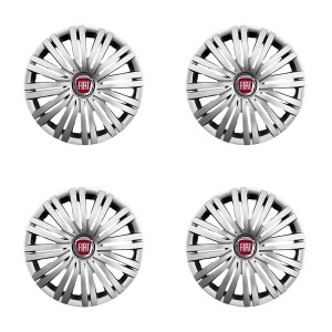 Set 4 Capace Roti 14 inschi (R14) Compatibile Cu Fiat, Model - 200 - Img 3