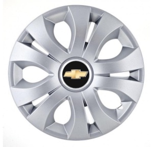 Set 4 Capace Roti 15 inchi (R15), Compatibil Cu Chevrolet, model Top Gri
