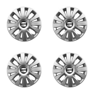 Set 4 Capace Roti 15 inchi (R15) Compatibile Cu SEAT model - 324 - Img 2