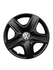 Set 4 capace roti 15 inchi (R15) compatibile VOLKSWAGEN, Model 340 Black