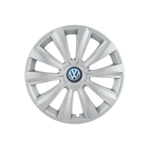 Set 4 capace roti 15 inchi (R15) Delta Gri, Compatibile cu Volkswagen - Img 3