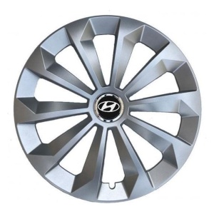 Set 4 Capace Roti 15 inchi (R15) Fame Gri, Compatibile Cu Hyundai - Img 3