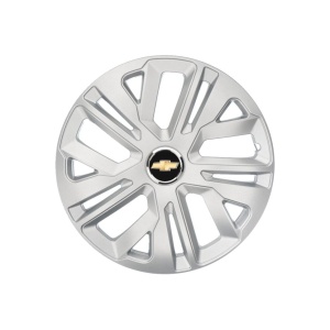 Set 4 Capace Roti 15 inchi (R15) Raven Gri, Compatibile Cu Chevrolet - Img 3