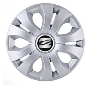 Set 4 Capace Roti 16 inchi (R16), Compatibil Cu Seat, model Top Gri - Img 2